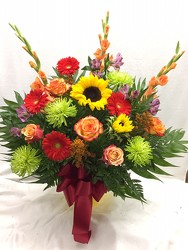 Autumn Tribute from Brownfield Floral in Brownfield, TX
