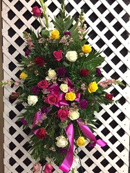 A Burst of Color Easel from Brownfield Floral in Brownfield, TX