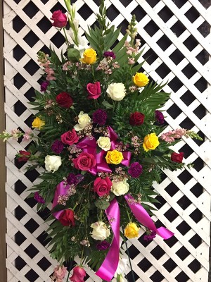 A Burst of Color Easel from Brownfield Floral in Brownfield, TX