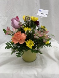 Asst. Round Cont. Letter M from Brownfield Floral in Brownfield, TX