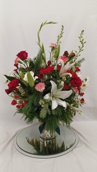 Crimson Christmas from Brownfield Floral in Brownfield, TX