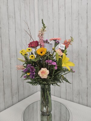 Elegant Stems Letter D from Brownfield Floral in Brownfield, TX