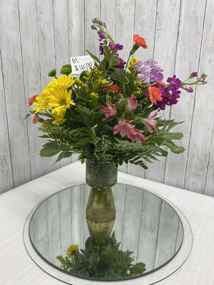 Meadow Of Joy Letter M  from Brownfield Floral in Brownfield, TX